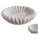 thumbnail image 2 of Fluted Ruffle Decorative Bowl - Home Decor Accents for Living Room Styling Coffee Table Bookshelf and Console Small-A, 2 of 5