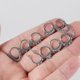 thumbnail image 4 of 1 pieza 361l Acero quirúrgico Septo Clicker Aro con bisagra de circonita Anillo de nariz Tragus Cartílago Daith Piercing Hélix Rook Pendiente Joyería, 4 of 4