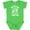Apple Green, variant on Inktastic Old Man Tractor Boys Baby Bodysuit