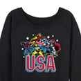 thumbnail image 3 of Marvel - USA - Women's French Terry Pullover Sweatshirt, 3 of 5