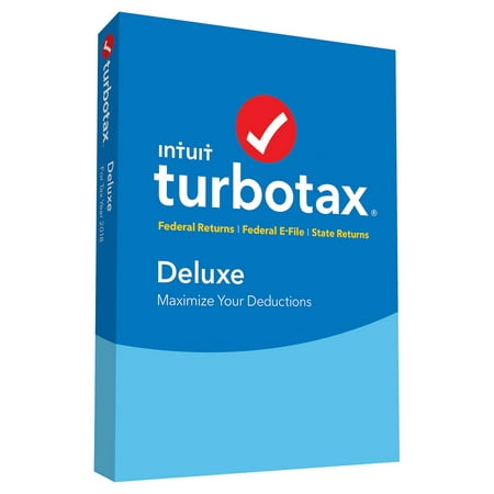 TurboTax Deluxe Federal & State 2018 (Best Price On Turbotax Home And Business 2019)