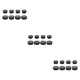thumbnail image 2 of Sidaley 8 piezas de cubiertas de enchufe de chasis impermeables para Jimny Jb64 Jb74 2018 2019-Up Type1 NO1, 2 of 6