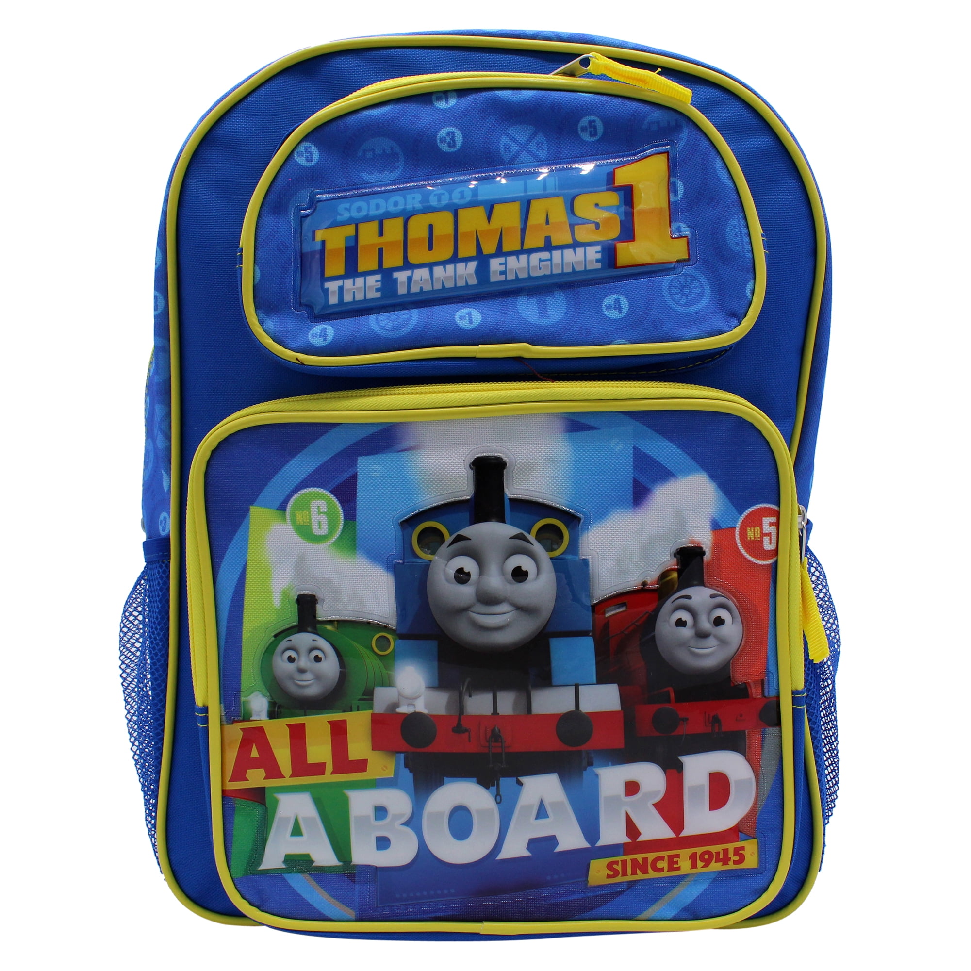 Thomas The Tank Engine  Boys Blue Red Nursery School Backpack Rucksack Bag New 