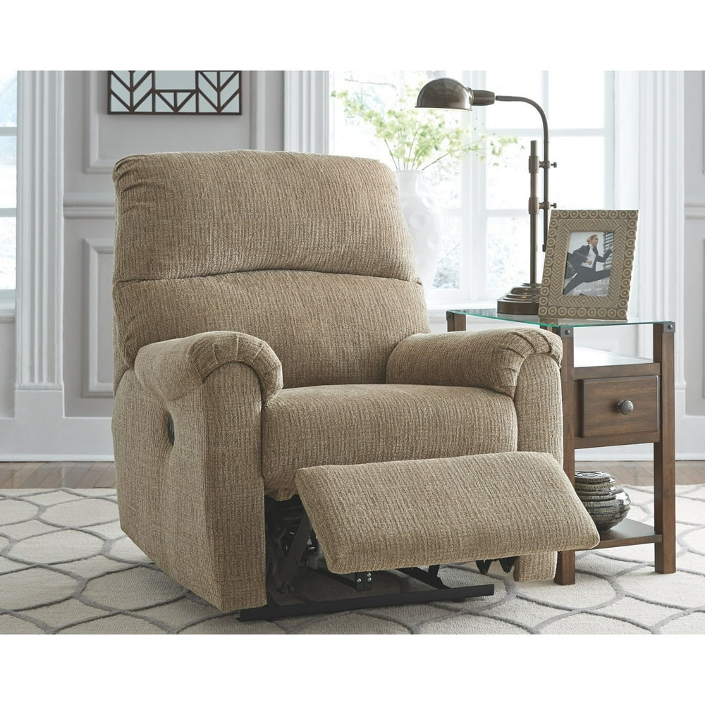 Signature Design by Ashley McTeer Power Recliner with extra Body