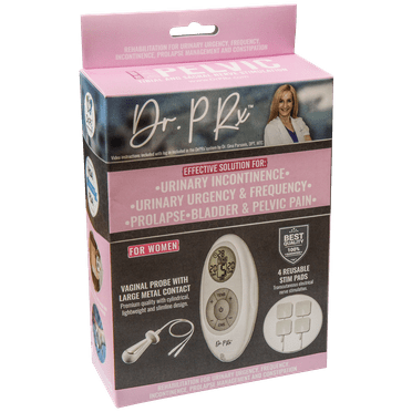 Dr.PRx™ Pelvic Floor Stimulation Toner Kit with Foundation PT Rehab program for Women - Treat & Improve Urinary & Fecal Incontinence