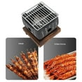 thumbnail image 4 of Japanese Barbecue Grill Portable Barbecue Stove, Japanese Cooking Tools, Multi Functional Fast Heating Mini Portable Barbecue Stove for Grilling Family, 4 of 7