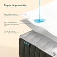 thumbnail image 2 of Dreamlab Protector de Colchón Tela Suave 100% Impermeable e hipoalergénico, a Prueba de ácaros, Tamaño Individual, 2 of 10