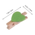 thumbnail image 4 of KAKOWELY 50pcs Heart Shaped Clips Wood Fixation for DIY Projects, 4 of 6
