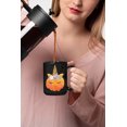 thumbnail image 2 of Cute Fall Unicorn Pumpkin Cup, Black 15oz Ceramic Mug, 2 of 5