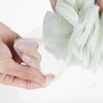 thumbnail image 3 of Paquete de 4 esponjas de baño de malla tipo puf - Esponja exfoliante corporal de malla para ducha, 3 of 7