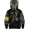 P. Miller - Big Men's Panther Zip Hoodie, Size 2XL