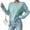 071 Blue, variant on Sweater for Women Floral Knit Pullover, 3D Flower Applique Crew Neck Long Sleeve Casual Sweater