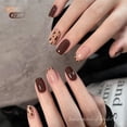 thumbnail image 4 of Set de esmaltes de uñas en gel GAOY Brown Caramel Nude Red, 6,5 ml x 6, 4 of 6