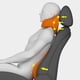 thumbnail image 5 of Coche Forma Cuello Asiento Reposacabezas Desmontable Sunnimix Almohada para reposacabezas de coche, 5 of 7