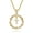 Cross-Gold, variant on Leander Crown Of Thorns with Cross Nails Pendant Iced Out Necklace for Women and Men 18K Gold Plated 5A CZ Necklace