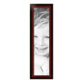 thumbnail image 2 of ArtToFrames 7" x 29" Honors Mahogany with Black Picture Frame, 7x29 inch Brown Wood Poster Frame (WOM-5154), 4 Pack, 2 of 6