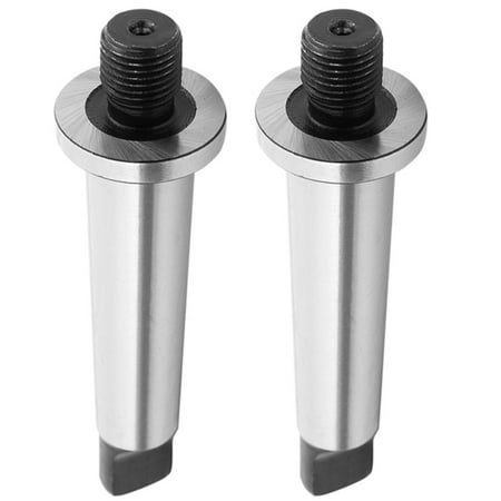 

2X 2Mt to 1/2 Inch -20 Threaded Drill Chuck Arbor Hardened Morse Taper Mt2 Adapter