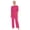 Hot Pink, variant on Elderly Anti-strip Adaptive Clothing Alzheimers Nursing Jumpsuit Long Sleeve Special Need Romper Red S
