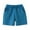F196 Sky Blue, variant on Likimi Children Boys Shorts With Pocket Breathable Casual Elastic Waistband Solid Color Casual Summer Shorts White Size 10-11 Years