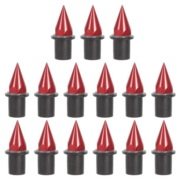 Motocicleta Carenado Pernos Parabrisas M5 Tornillos Pernos Rojo - 45uds