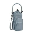thumbnail image 2 of Funda Aislante para Botella de Agua, Funda para Taza, Bolsa de Hombro de Tela Azul de 30X12X10 Cm | Bolsa Cruzada Deportiva para Botellas de 1,2 Litros, 2 of 6