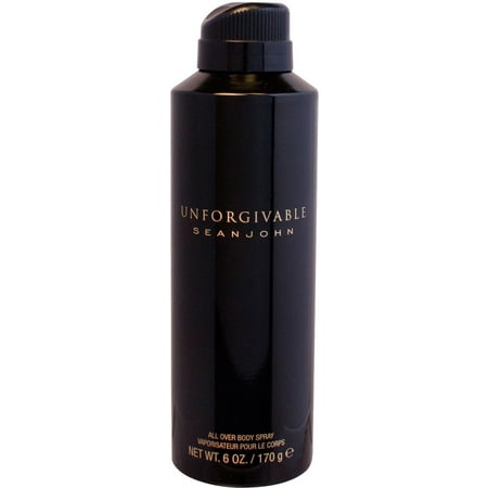Sean John Unforgivable Body Spray for Men, 6 oz