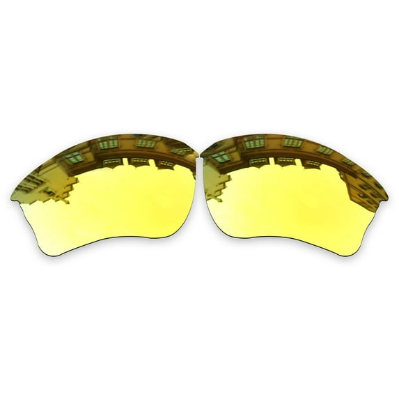 Vonxyz 24K MirrorCoat Polarized Lenses Replacement for Oakley Half Jacket XLJ Sunglass