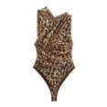 thumbnail image 2 of Body Vintage Irregular con estampado de leopardo para mujer, moda sin mangas, Espalda descubierta, Bodycon, monos para mujer, ropa de calle para vacaciones 2024, 2 of 5