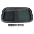 thumbnail image 4 of GELUOXI 12" W X 24" H Travel Trailer Window Vertical Sliding RV Window Easy Glide w/Installation Kit, 4 of 10