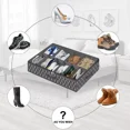thumbnail image 4 of Caja De Almacenamiento Para Zapatos Debajo De La Cama, Bolsa-2 piezas, 4 of 5