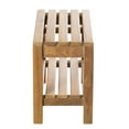 thumbnail image 2 of ARB SYSTEMS INC Teak Shower Bench Coach 24" (60 cm) with shelf, 2 of 5