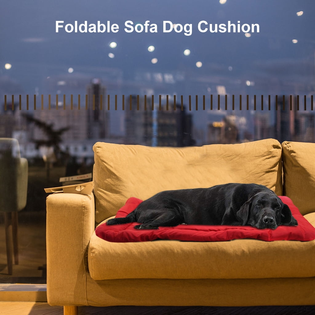 Pet Mattress Waterproof Camping Bed for Dogs Cats Rectangular Cushion