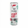 thumbnail image 5 of Pack of 2 - CELSIUS Sparkling Peach Vibe Energy Drink Can 12 fl oz, 5 of 5