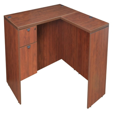 UPC: 0843532090145 | Regency Legacy Single Pedestal L-Desk