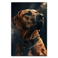 thumbnail image 3 of Hudo Rhodesian Ridgeback Dog on Space Poster Art - Rhodesian Ridgeback Dog Canvas Wall Art - Nursery Wall Decor - Dog Accessories, 3 of 5