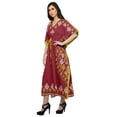thumbnail image 5 of Moomaya Beach Kaftan Bikini Cover Up WoMen's Long Maxi Caftan Dresses For Women, 5 of 6