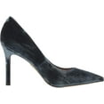 thumbnail image 6 of Sam Edelman Hazel Washed Teal Stiletto Heeled Dress Shoes Pointed Toe Pumps (Washed Teal, 8), 6 of 6