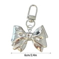 thumbnail image 5 of Fashion Metal Bowknot Keychain Pendant Backpack Decoration Charm Jewelry, 5 of 13