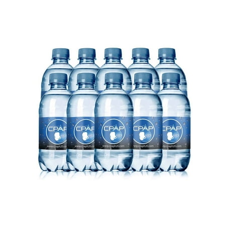 CPAP H2O Premium Distilled Water - 10 Bottle Pack (Best Portable Power Pack For Cpap)