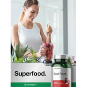 Beet Root Capsules 2000mg | 220 Pills | Non-GMO and Gluten Free Supplement for Men and Women | by Horbaach