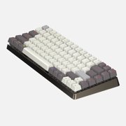 Azio Cascade Bluetooth and USB 75% Mechanical Computer Keyboard, Hot-Swappable Switches, Backlit, Galaxy Light, CRG2G104