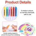 thumbnail image 2 of 6pcs 3D printing bubble pens -6 colors, 2 of 5