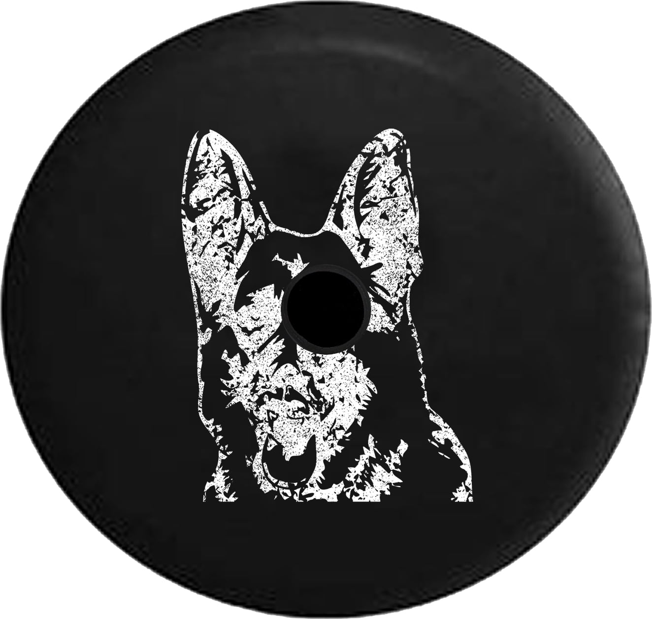 jeep tire cover dog