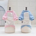 thumbnail image 4 of ropa de perro mascota jumsuit perrito gato capa ropa plátano camiseta azul l Sunnimix Pet Dog Cat Coat Jumsuit, 4 of 8