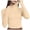 Beige, variant on Tops for Women Long Sleeve Turtleneck Tops Casual Base Layer Lightweight Shirts 2024 Lady Fashion Size:XL