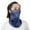 Navy, variant on Beshee Motorcycle Head Wrap Women Men Scarf Mask Bandana with Ear Loops Sun Outdoors Face Mask Face Mask Black
