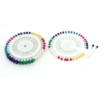 Dressmaker Sewing Corsage Faux Pearl Headed Pins Needles Multicolor 160 Pcs