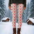 thumbnail image 6 of Gamivast Christmas Leggings for Women Holiday High Waisted Comfortable and Stretchy Pj Pants Printed Straight Leg Funny Xmas Legging Cute Lounge Bottoms Running Yoga Pants, 6 of 6