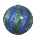 thumbnail image 1 of Vickerman Ornement de Boule Tourbillon de 8 Po Mat et Paillettes, 1 of 1