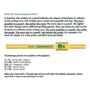 Dixon Ticonderoga Pencils, 4/Pkg.